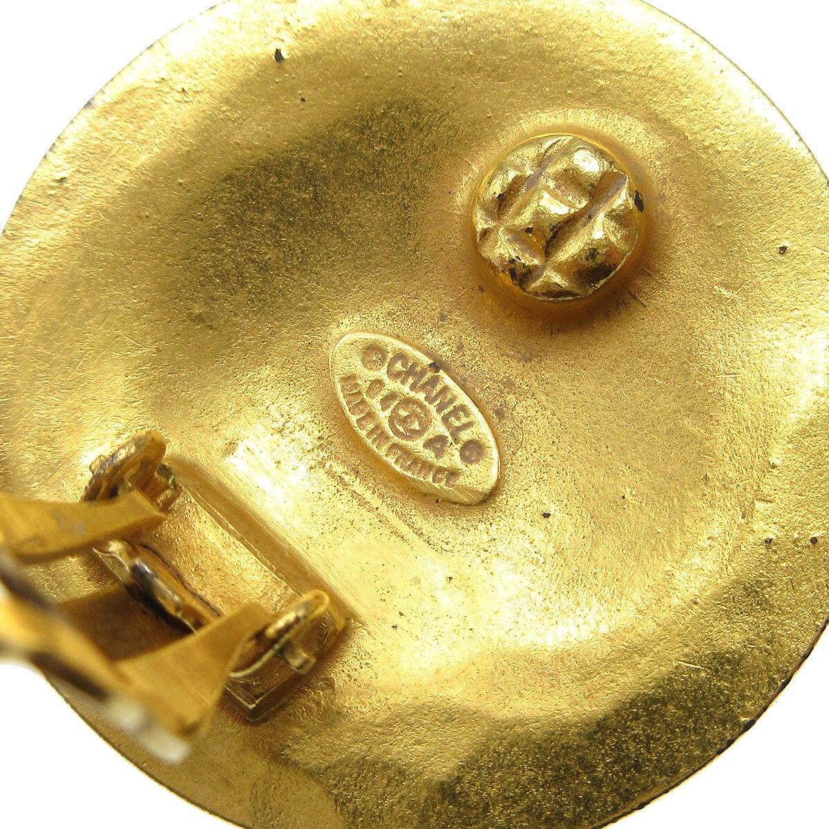 Chanel Chanel CC Round Earrings Metal Size ONE SIZE - 4 Thumbnail