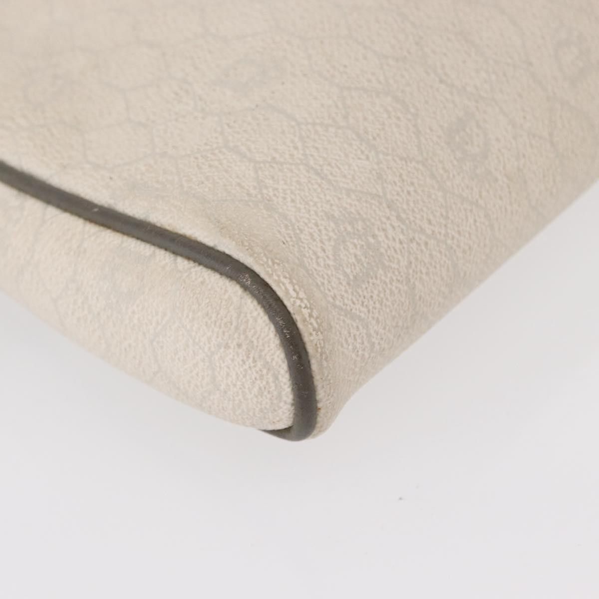 Christian Dior Vintage Honeycomb Shoulder Bag Canvas