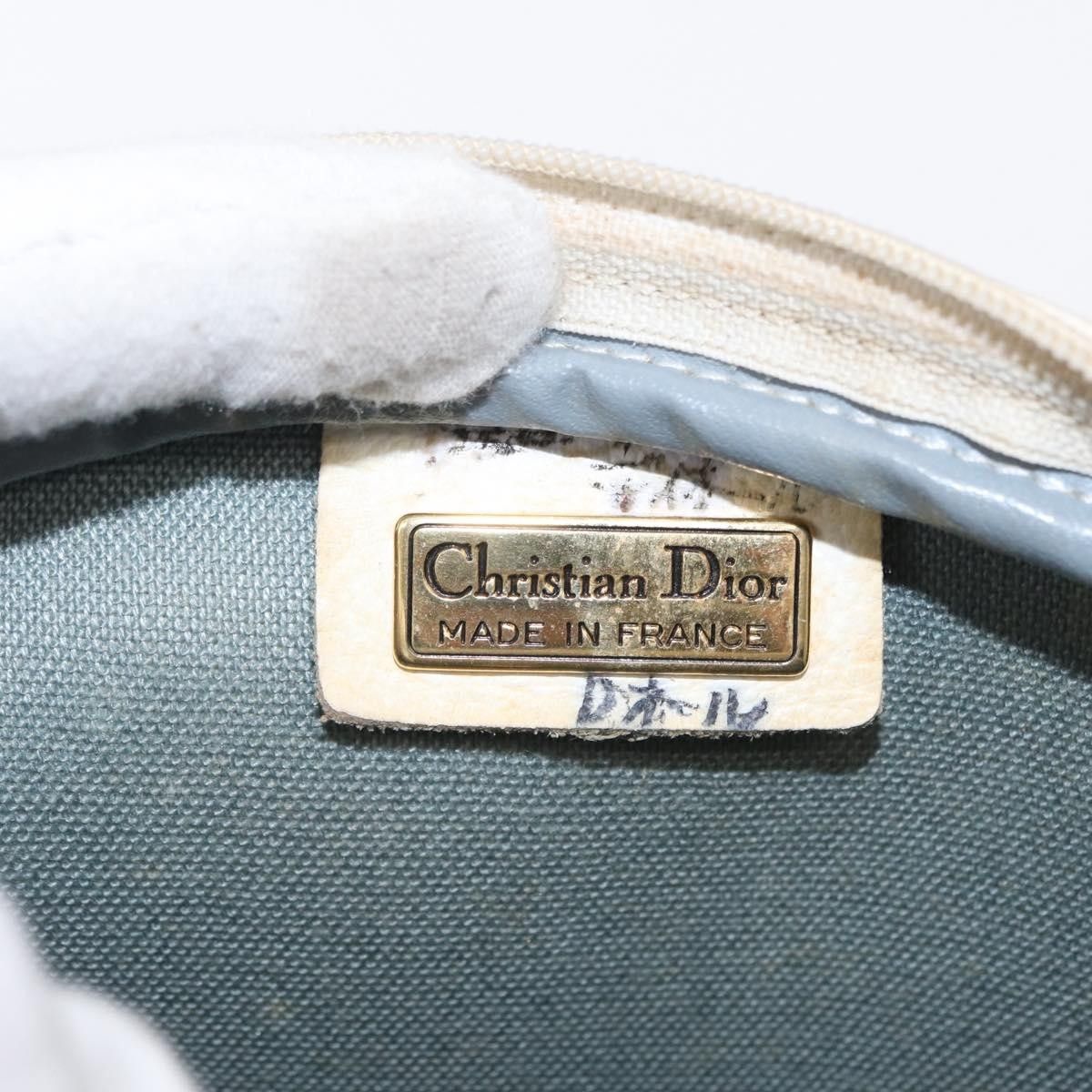 Christian Dior Vintage Honeycomb Shoulder Bag Canvas