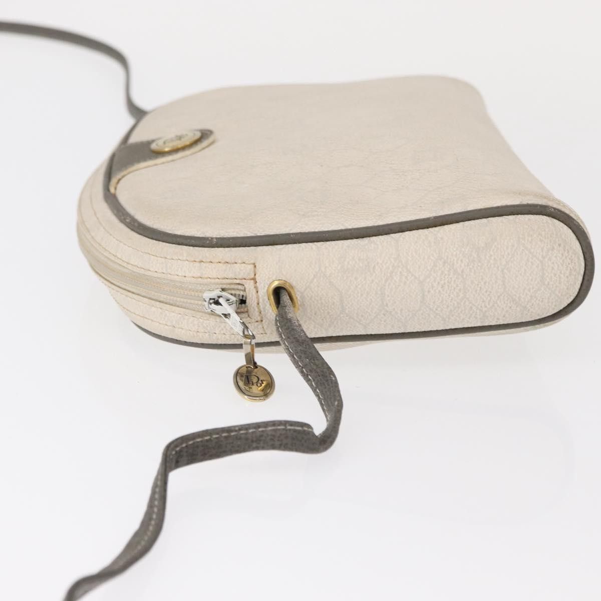 Christian Dior Vintage Honeycomb Shoulder Bag Canvas