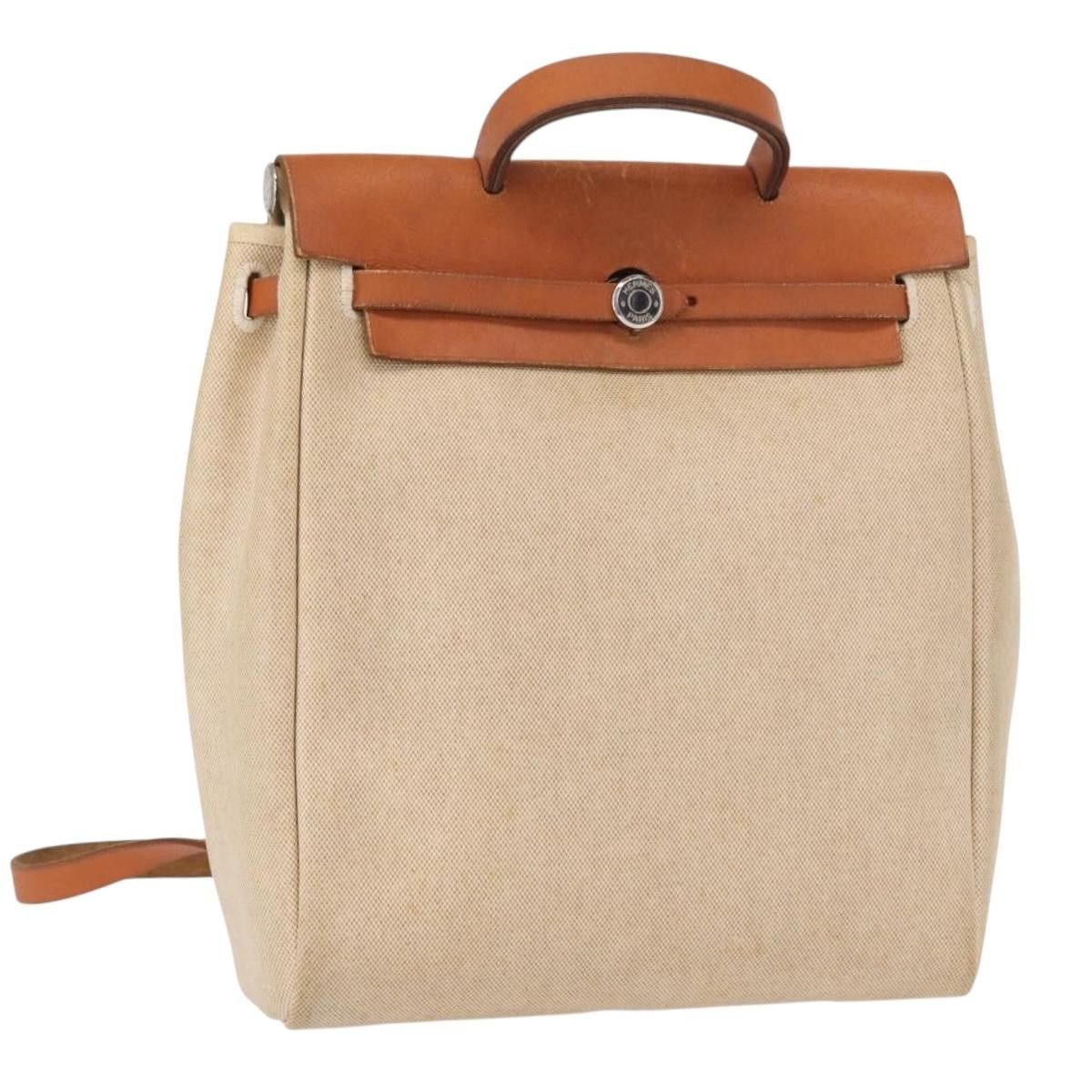 Hermes Hermes Herbag A Dos Backpack Toile Size ONE SIZE - 15 Thumbnail