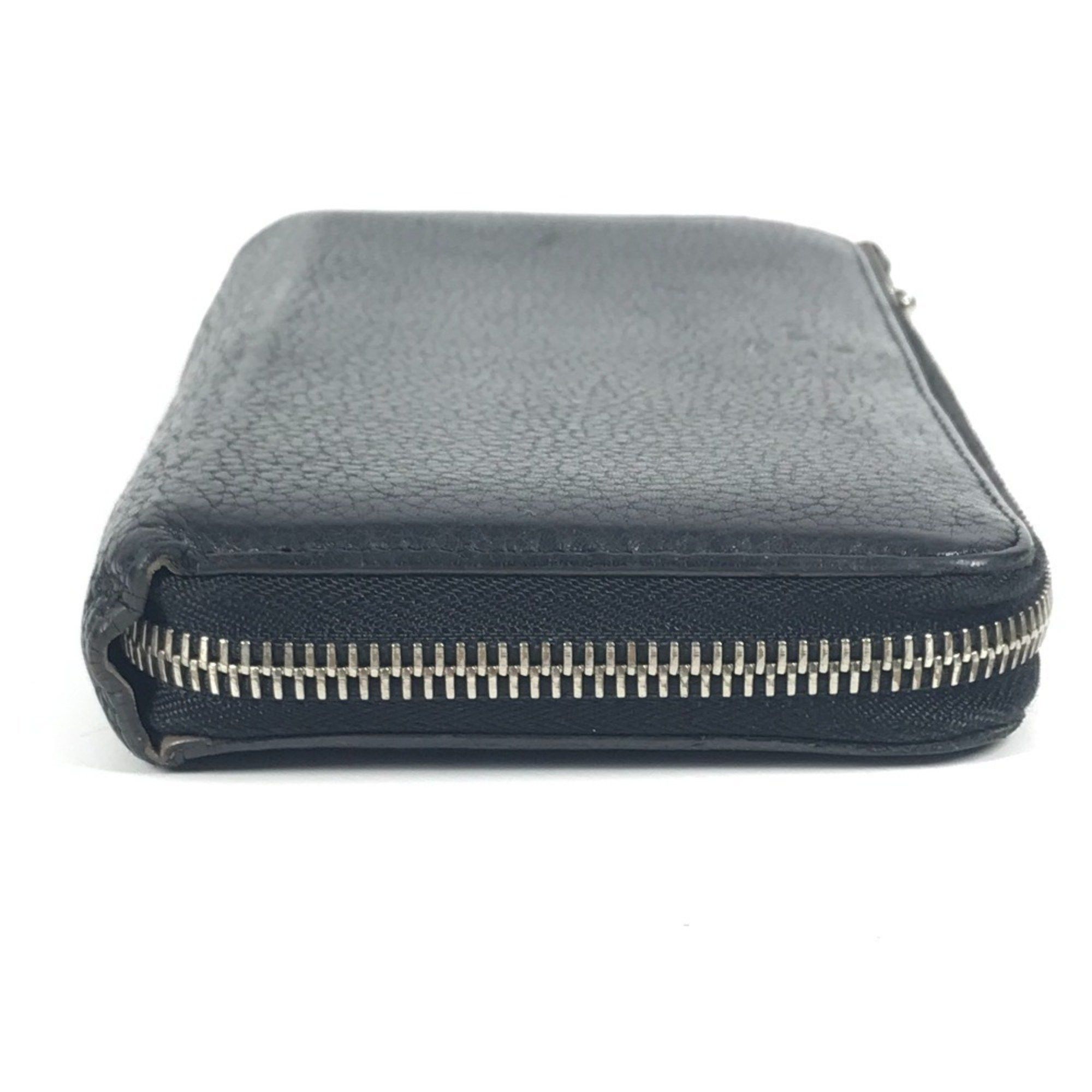Louis Vuitton LOUIS VUITTON M60146 Portefeuille Comete Long Wallet with L-shaped zipper, leather, black, for men and women Size ONE SIZE - 4 Thumbnail