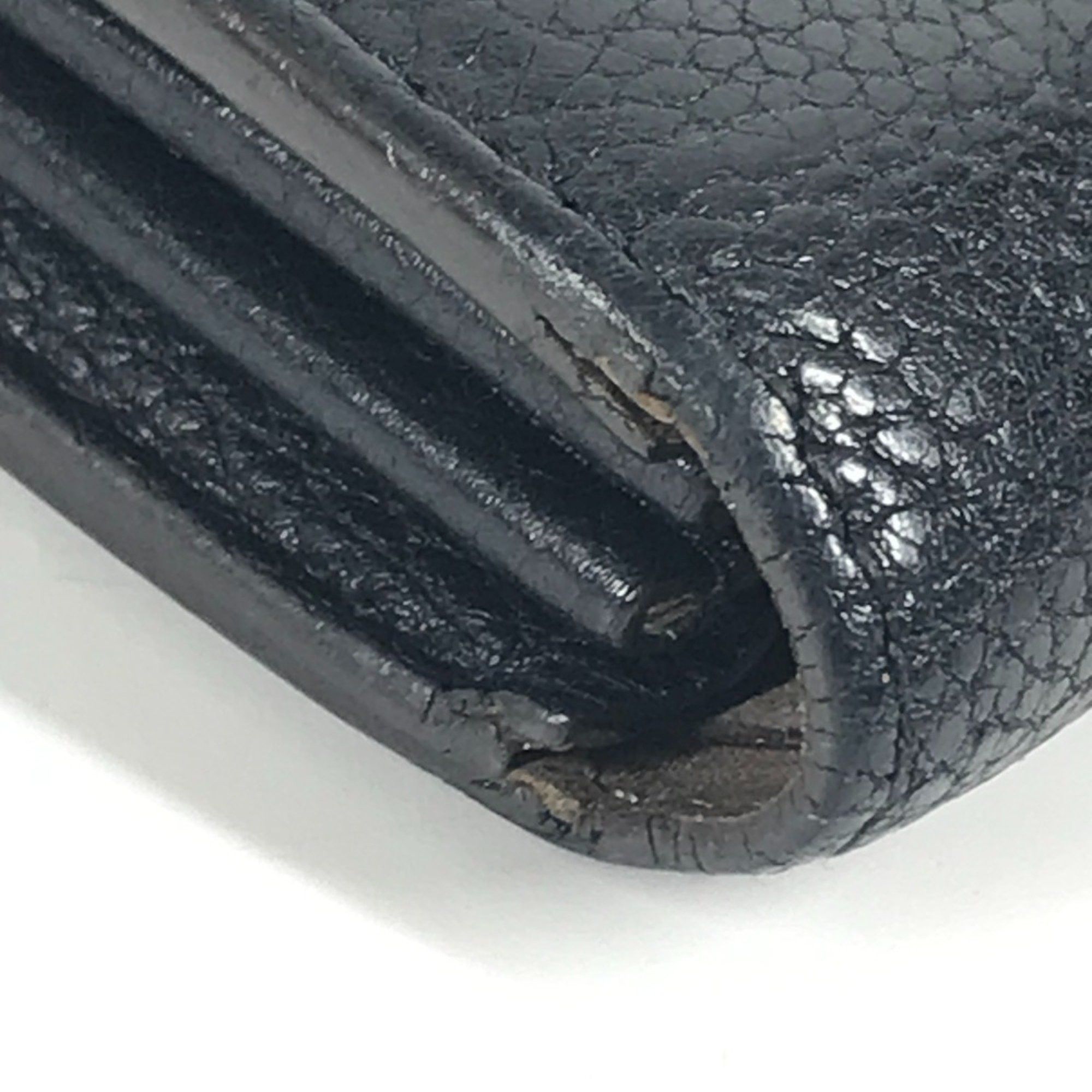 Louis Vuitton LOUIS VUITTON M60146 Portefeuille Comete Long Wallet with L-shaped zipper, leather, black, for men and women Size ONE SIZE - 10 Thumbnail