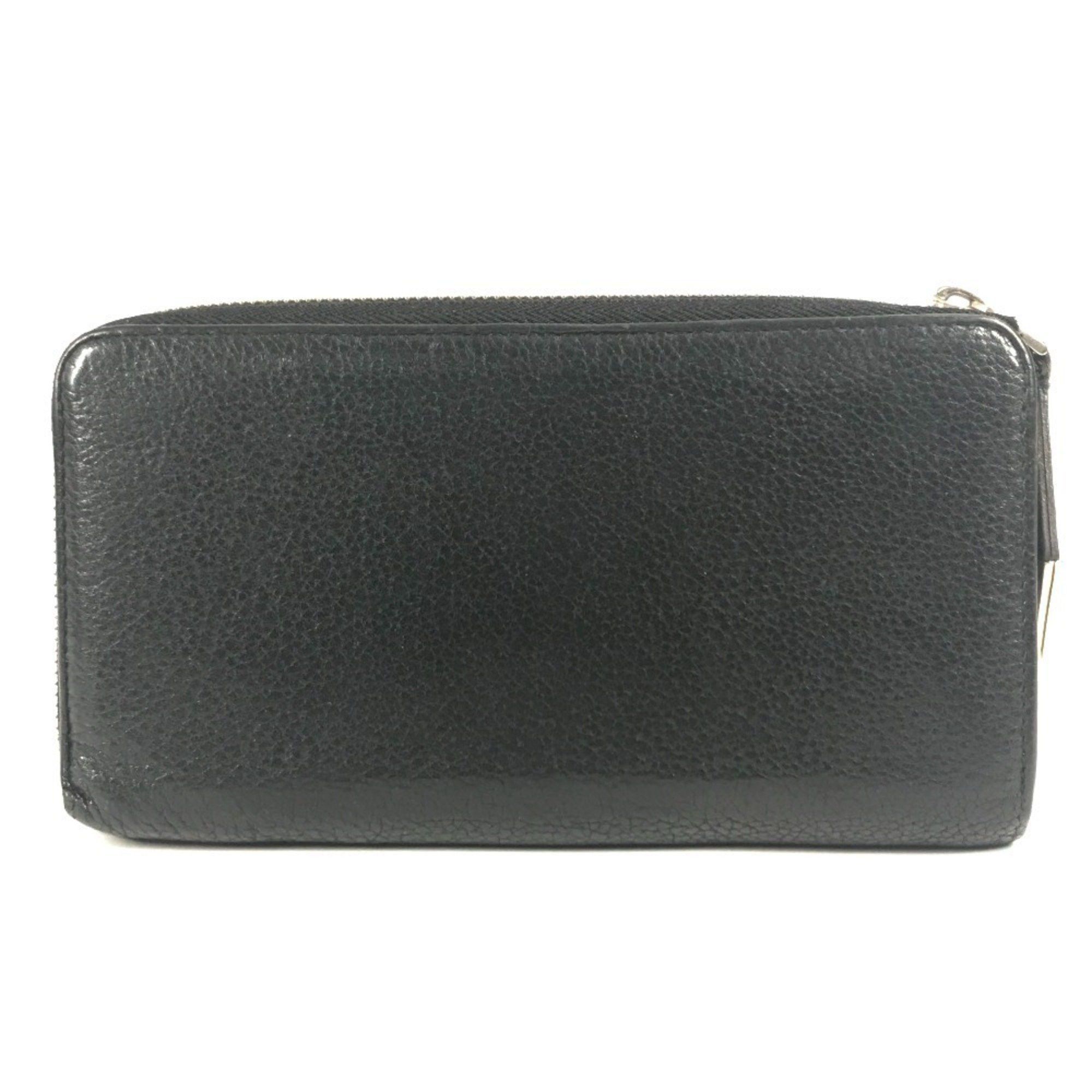 Louis Vuitton LOUIS VUITTON M60146 Portefeuille Comete Long Wallet with L-shaped zipper, leather, black, for men and women Size ONE SIZE - 2 Thumbnail
