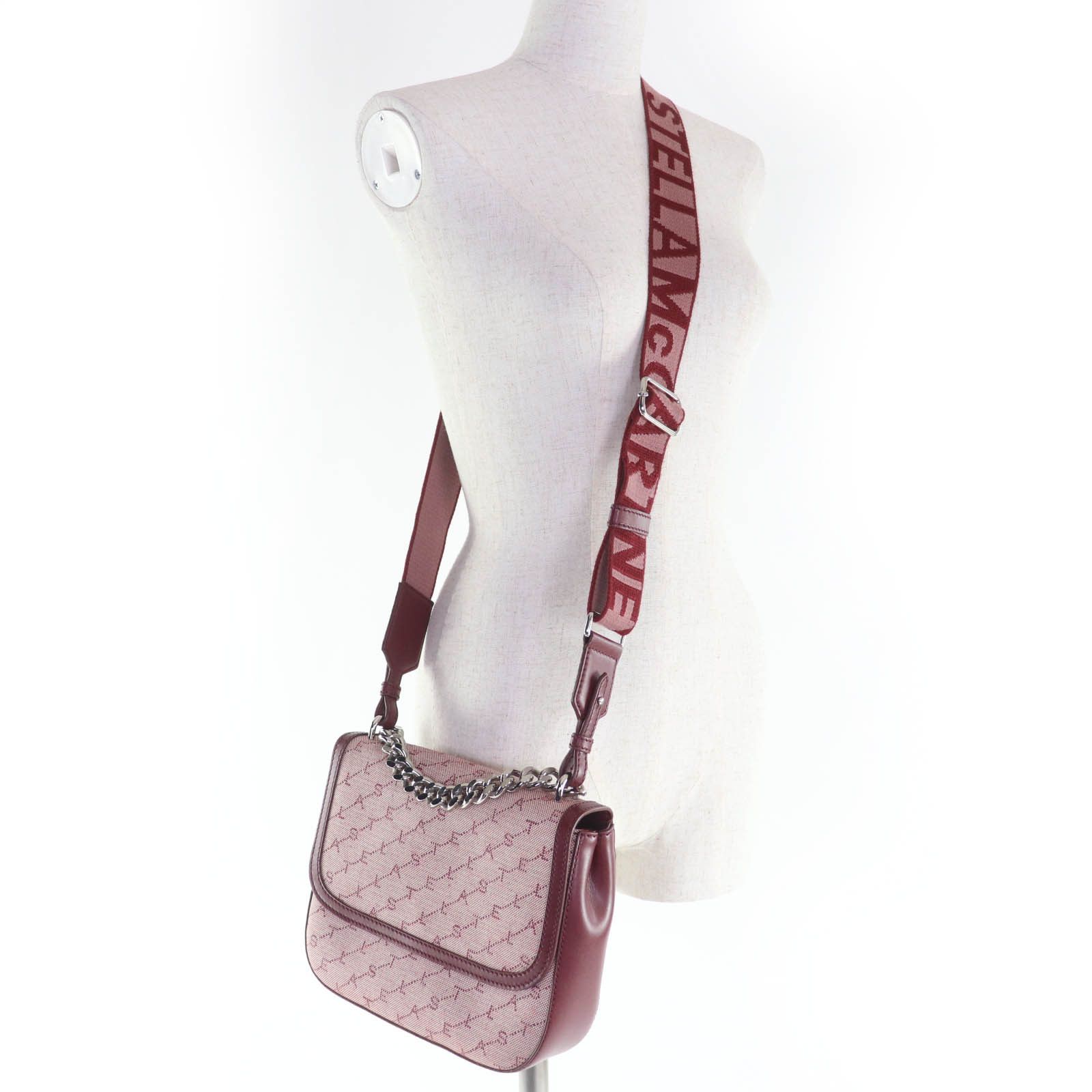 Stella McCartney Stella Mccartney Stella McCartney Monogram Canvas Shoulder Bag Canvas Shoulder Bag DUTY FREE for USA Size ONE SIZE - 9 Thumbnail