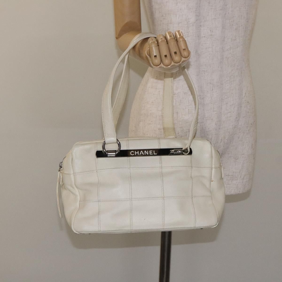 Chanel Chanel Square Stitch Shoulder Bag Quilted Caviar Size ONE SIZE - 15 Thumbnail