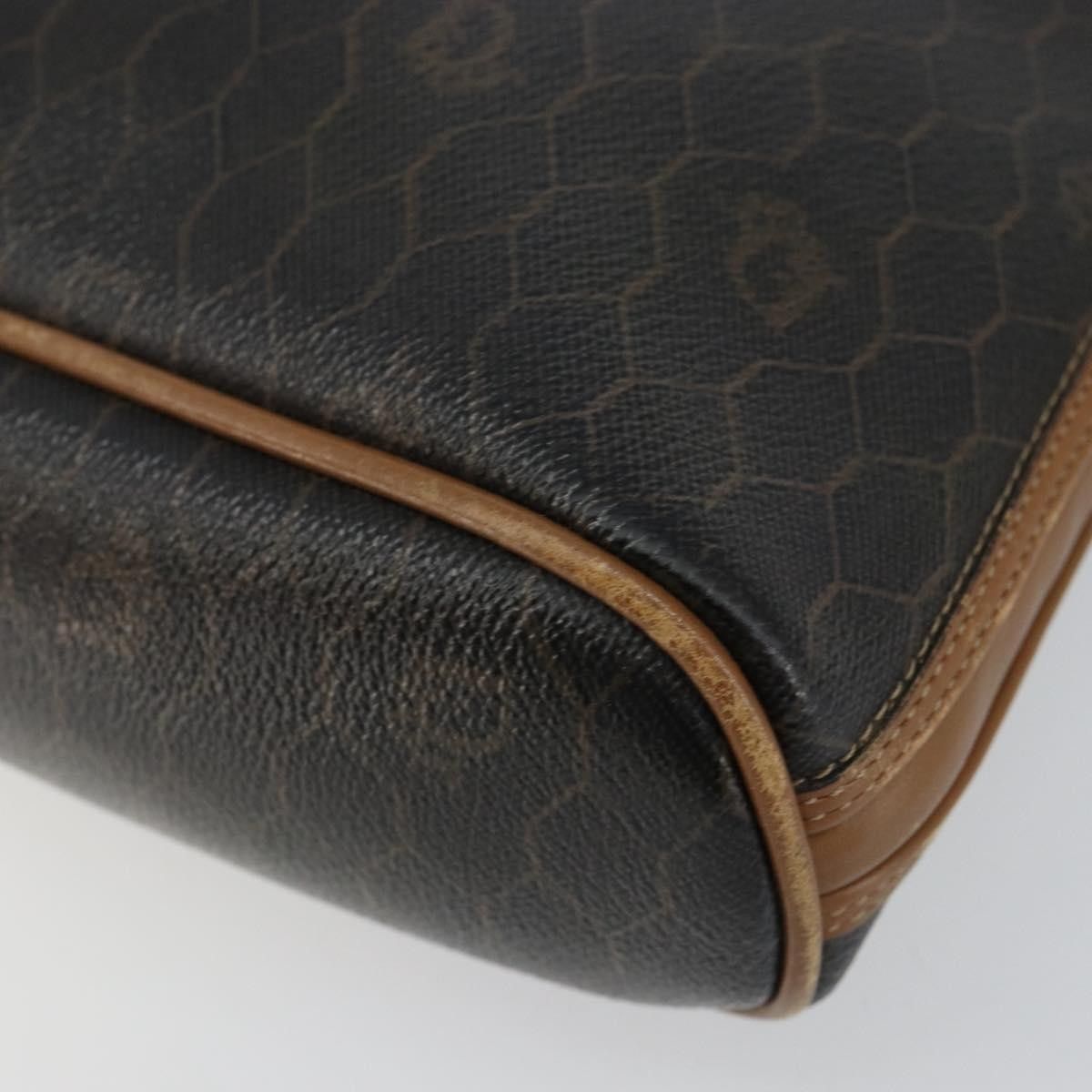Dior Christian Dior Vintage Honeycomb Handbag Canvas Leather Size ONE SIZE - 10 Thumbnail