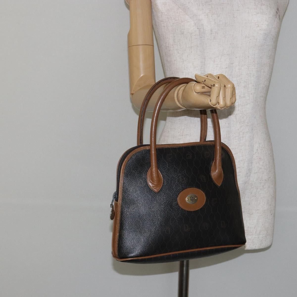 Dior Christian Dior Vintage Honeycomb Handbag Canvas Leather Size ONE SIZE - 13 Thumbnail