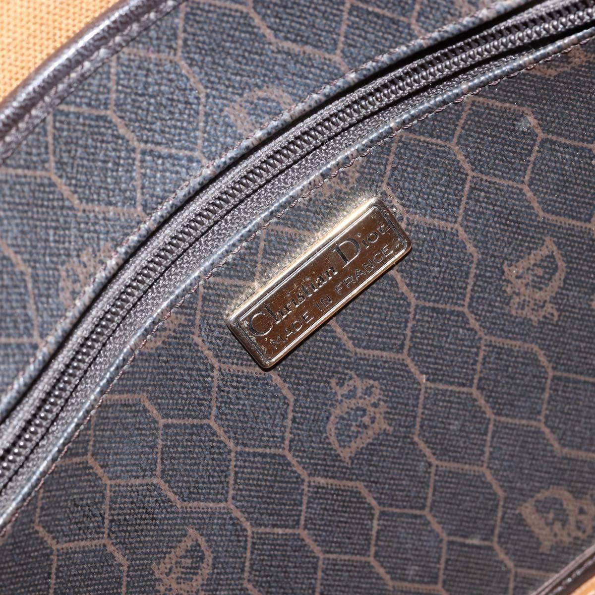 Dior Christian Dior Vintage Honeycomb Handbag Canvas Leather Size ONE SIZE - 6 Thumbnail