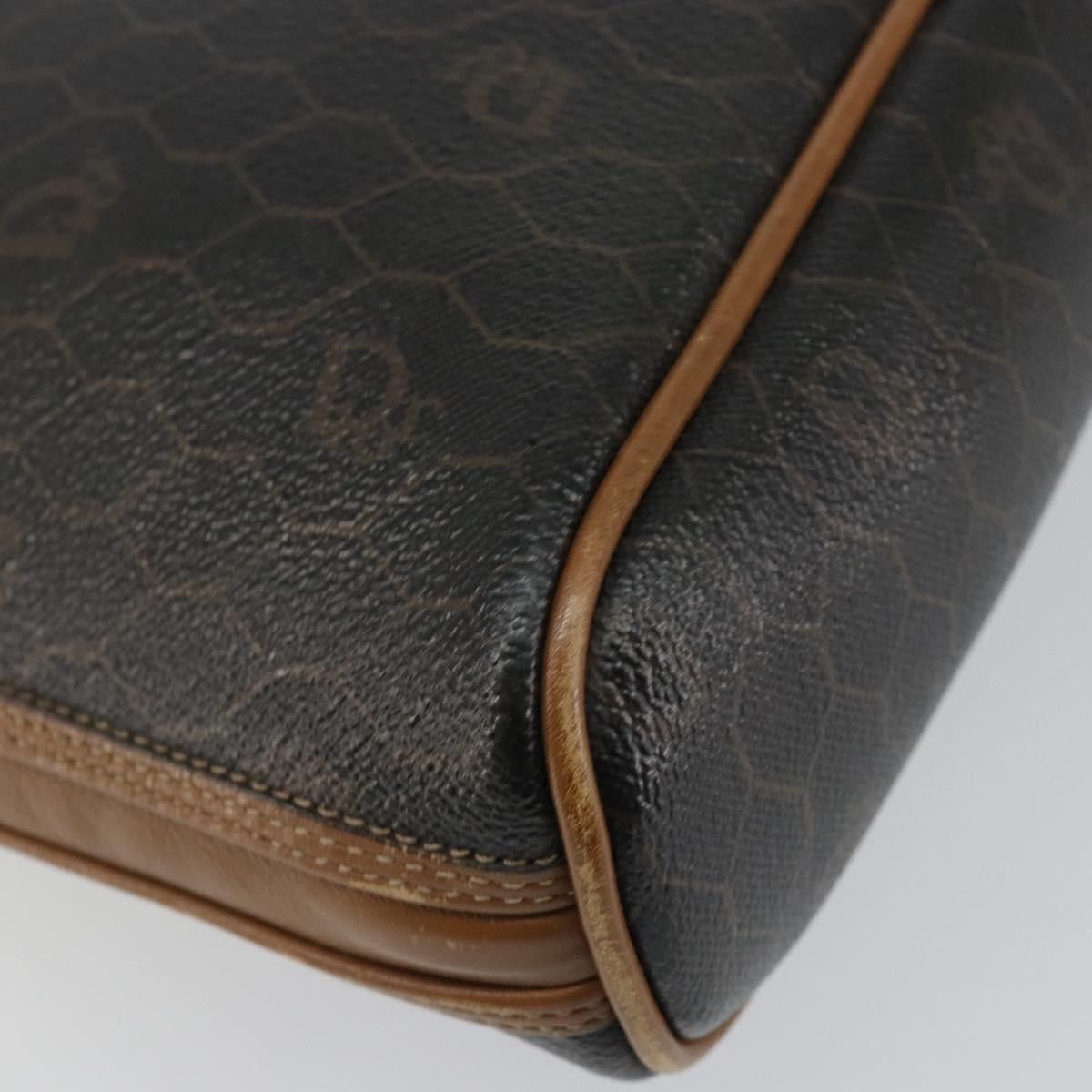 Dior Christian Dior Vintage Honeycomb Handbag Canvas Leather Size ONE SIZE - 11 Thumbnail