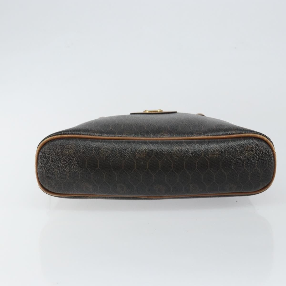 Dior Christian Dior Vintage Honeycomb Handbag Canvas Leather Size ONE SIZE - 14 Thumbnail