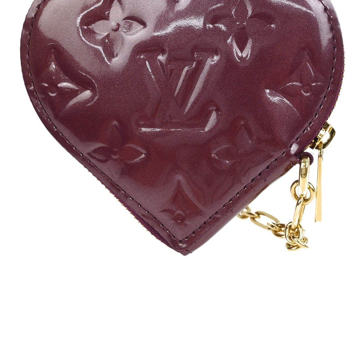 Louis Vuitton Louis Vuitton Heart Coin Purse Monogram Vernis Size ONE SIZE - 2 Thumbnail