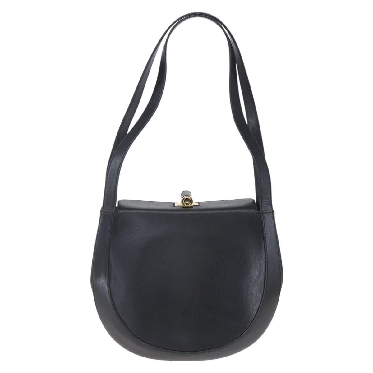 Salvatore Ferragamo Salvatore Ferragamo Gancini Shoulder Bag Leather Size ONE SIZE - 2 Thumbnail