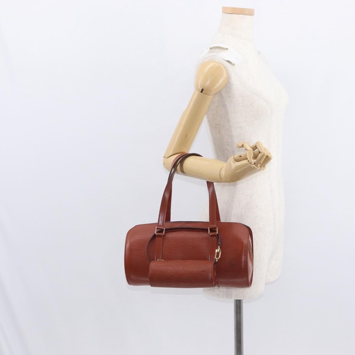 Louis Vuitton Louis Vuitton Soufflot Handbag Epi Leather Size ONE SIZE - 14 Thumbnail