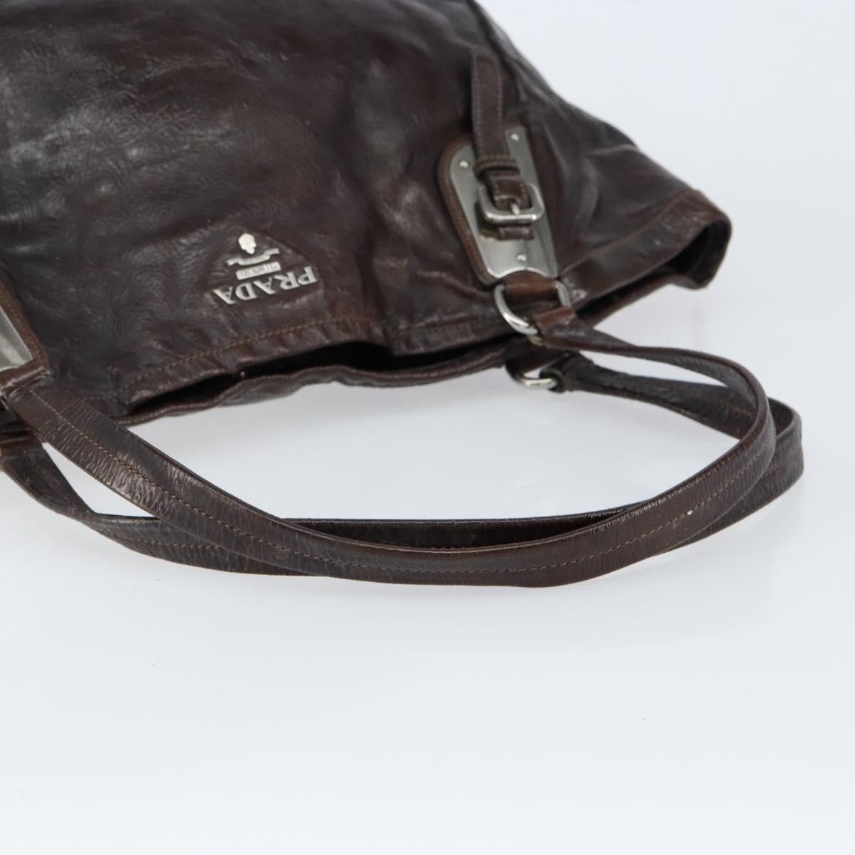 Prada Prada Vintage Shoulder Bag Leather Size ONE SIZE - 9 Thumbnail