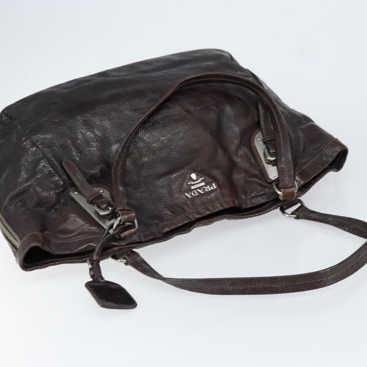 Prada Prada Vintage Shoulder Bag Leather Size ONE SIZE - 17 Thumbnail