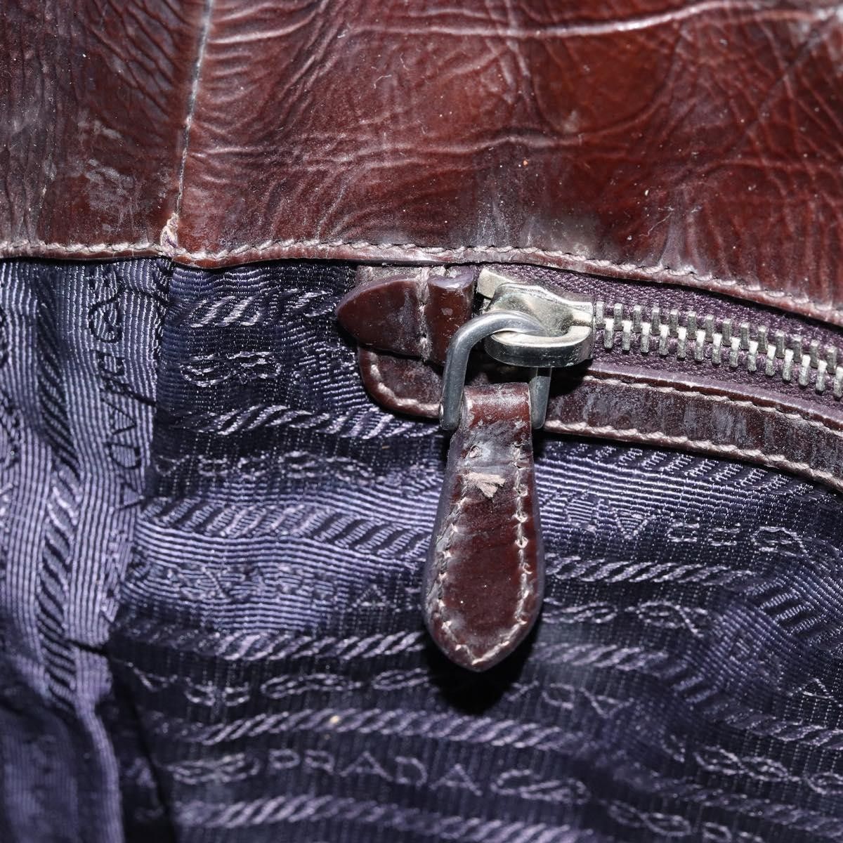 Prada Prada Vintage Shoulder Bag Leather Size ONE SIZE - 14 Thumbnail