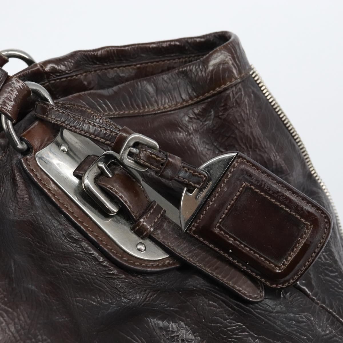 Prada Prada Vintage Shoulder Bag Leather Size ONE SIZE - 18 Thumbnail