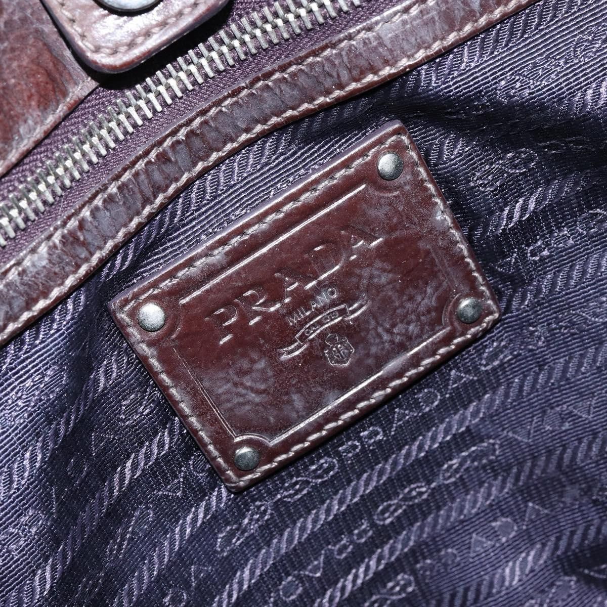 Prada Prada Vintage Shoulder Bag Leather Size ONE SIZE - 8 Thumbnail