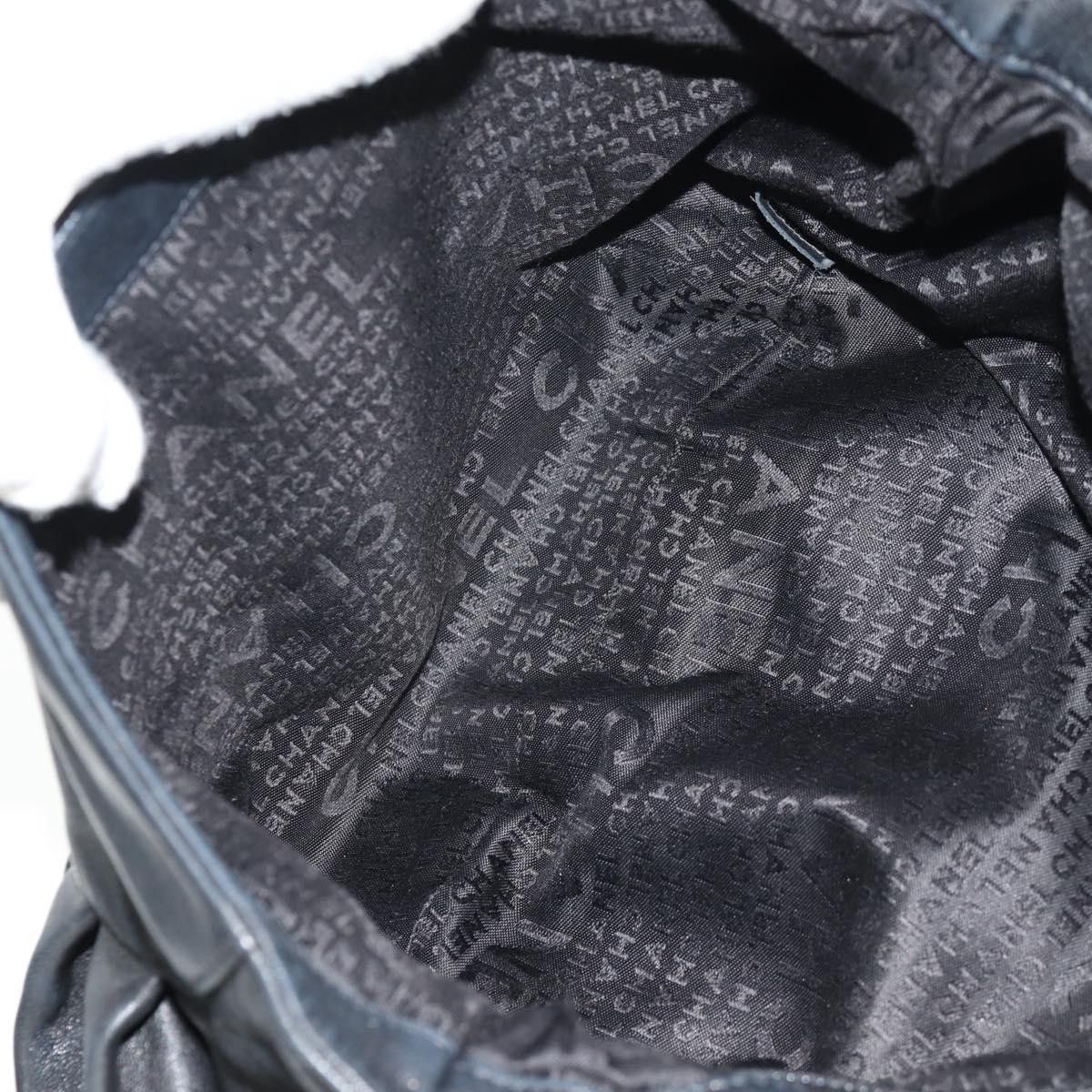 Chanel Chanel CC Rings Flap Bag Pleated Lambskin Size ONE SIZE - 5 Thumbnail