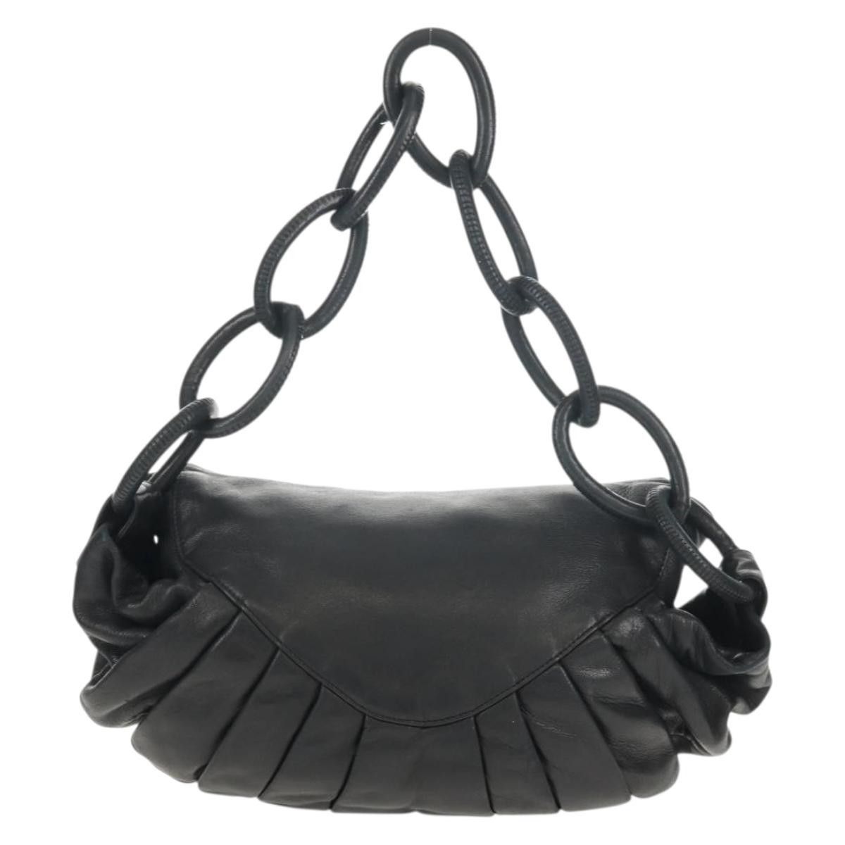 Chanel Chanel CC Rings Flap Bag Pleated Lambskin Size ONE SIZE - 2 Thumbnail