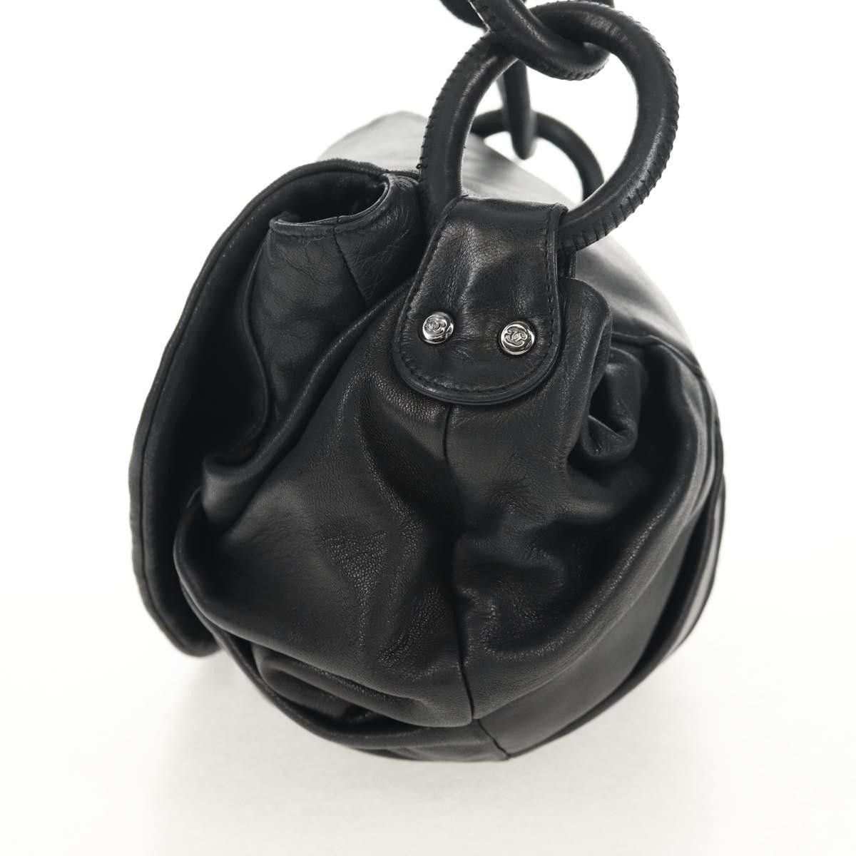 Chanel Chanel CC Rings Flap Bag Pleated Lambskin Size ONE SIZE - 3 Thumbnail