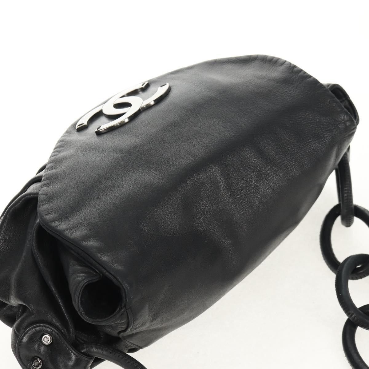 Chanel Chanel CC Rings Flap Bag Pleated Lambskin Size ONE SIZE - 17 Thumbnail