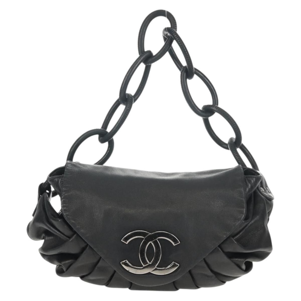 Chanel Chanel CC Rings Flap Bag Pleated Lambskin Size ONE SIZE - 19 Thumbnail