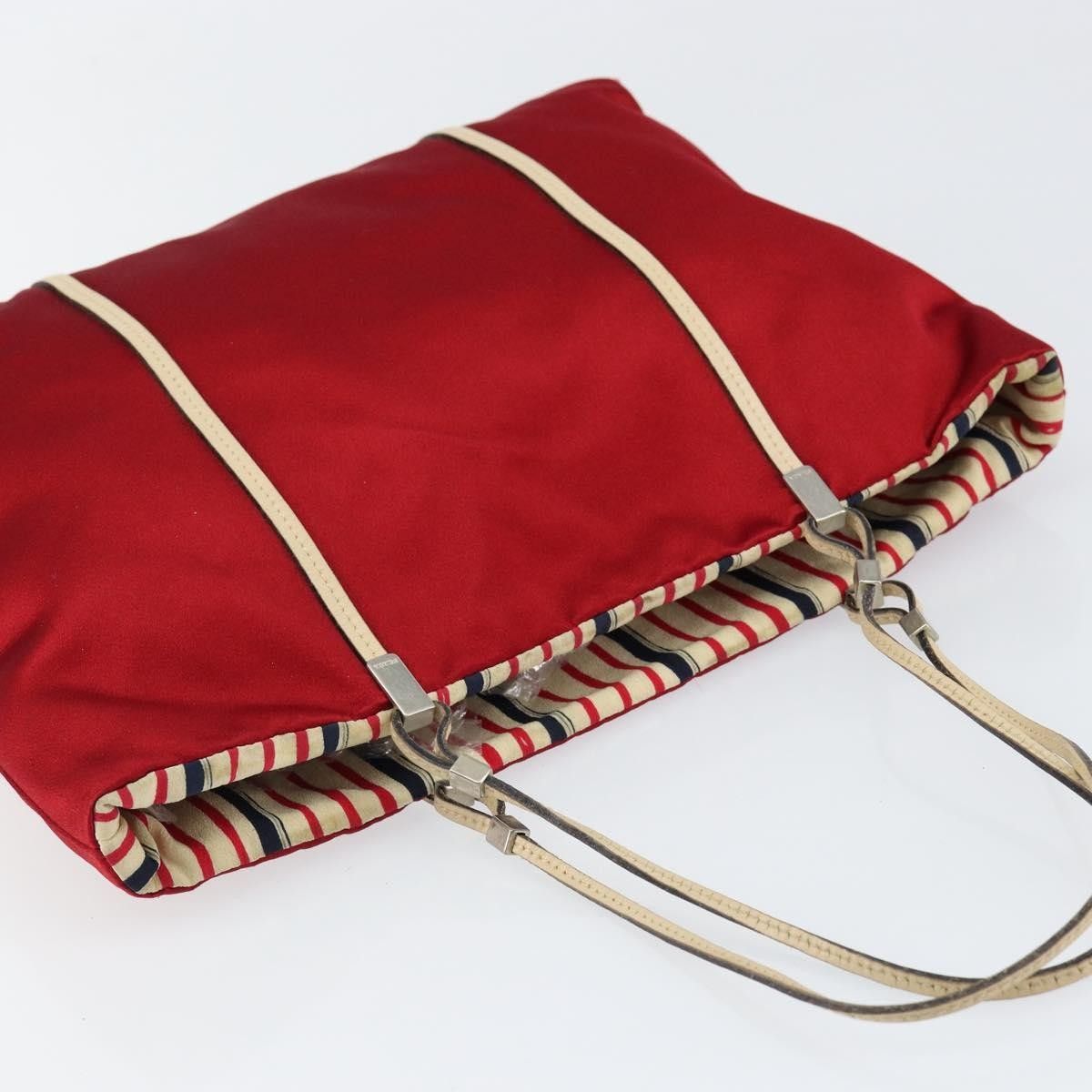 Prada Prada Vintage Handbag Satin Size ONE SIZE - 15 Thumbnail