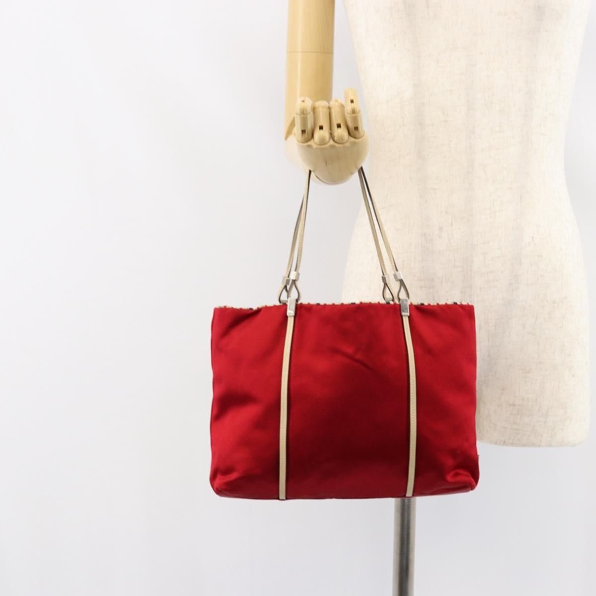 Prada Prada Vintage Handbag Satin Size ONE SIZE - 13 Thumbnail