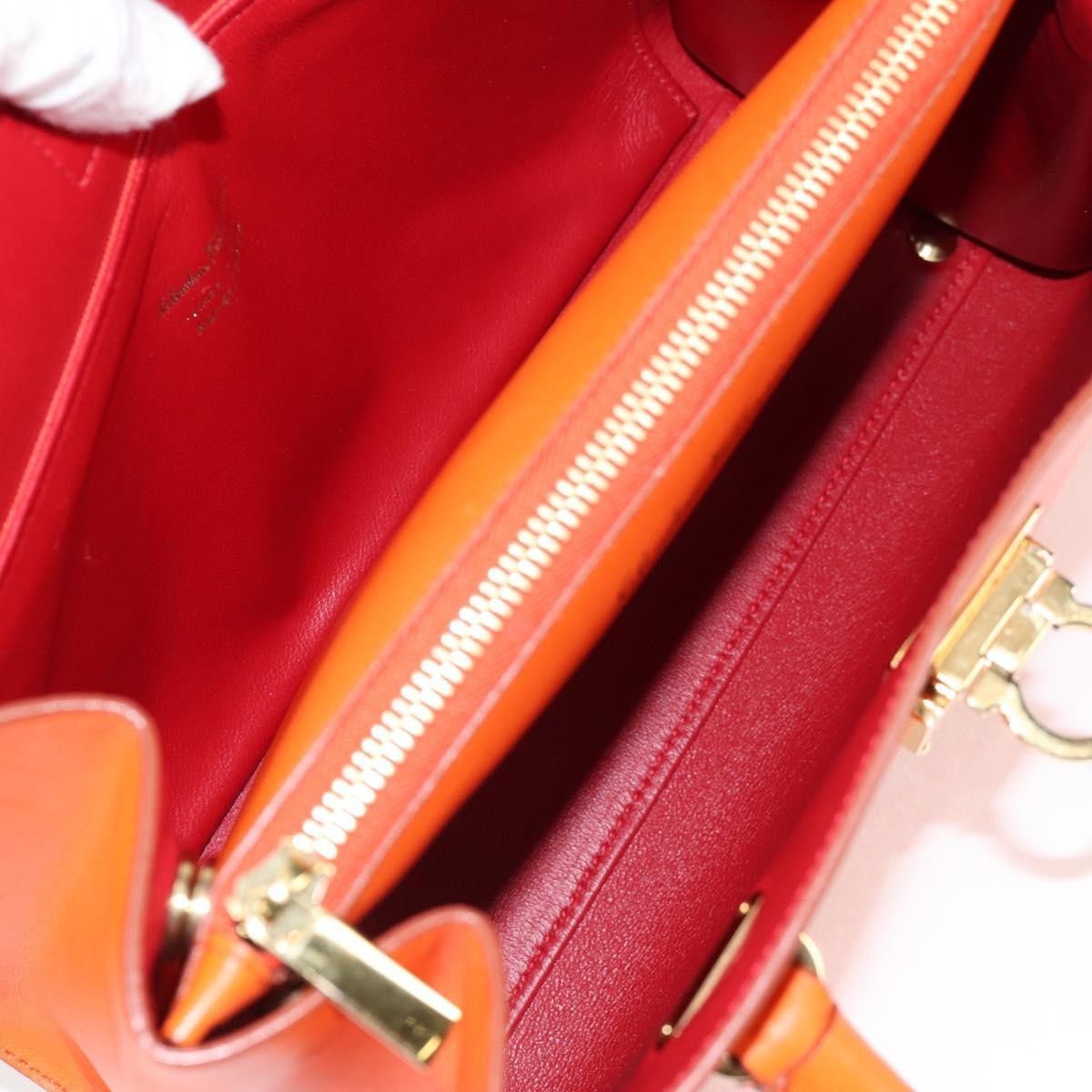 Salvatore Ferragamo Salvatore Ferragamo Gancio Lock Tote Leather Size ONE SIZE - 5 Thumbnail