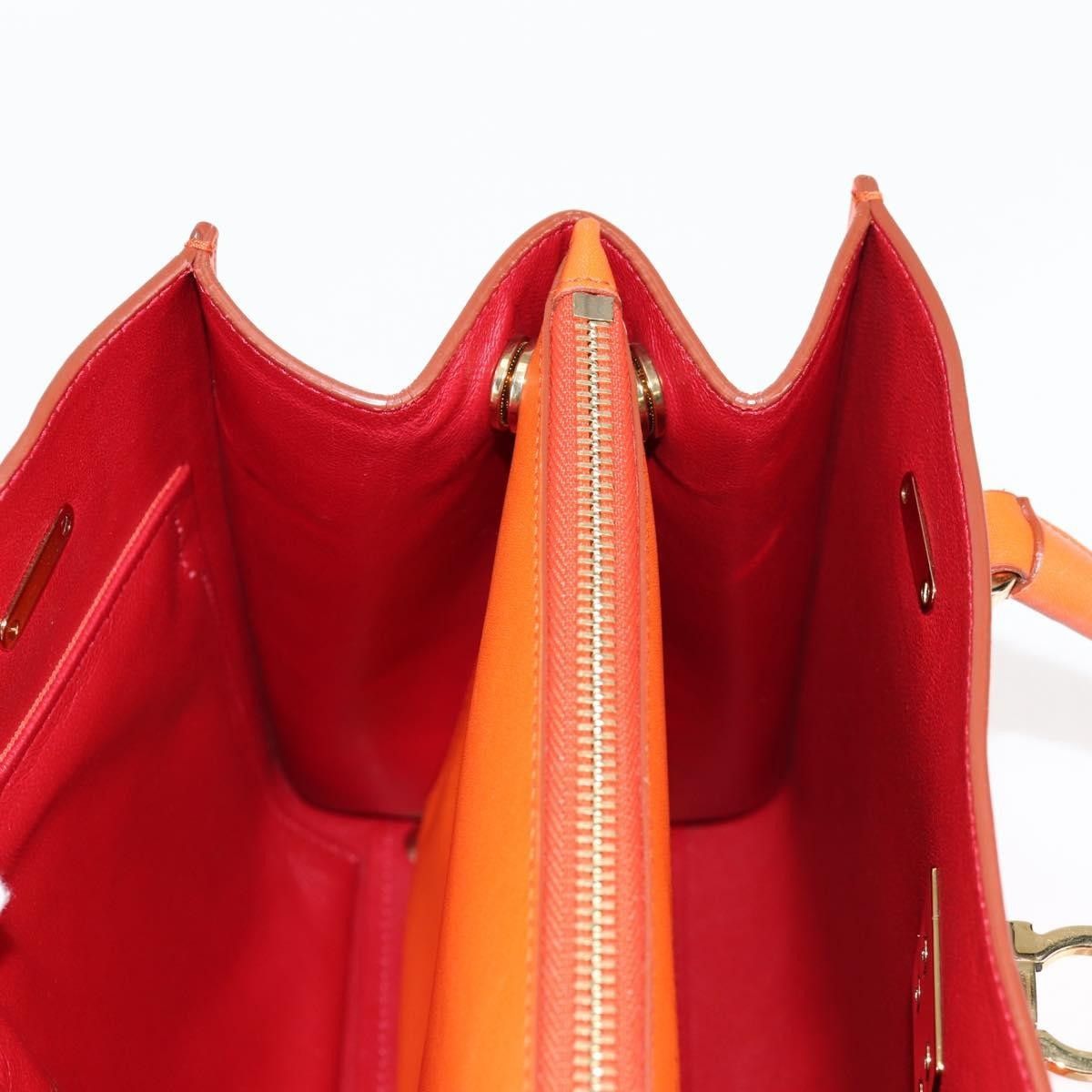 Salvatore Ferragamo Salvatore Ferragamo Gancio Lock Tote Leather Size ONE SIZE - 20 Thumbnail