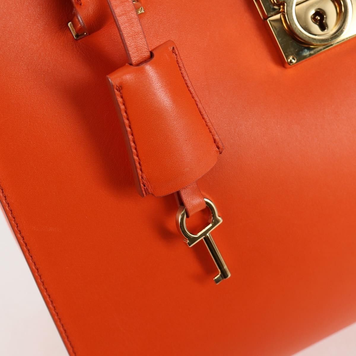 Salvatore Ferragamo Salvatore Ferragamo Gancio Lock Tote Leather Size ONE SIZE - 17 Thumbnail
