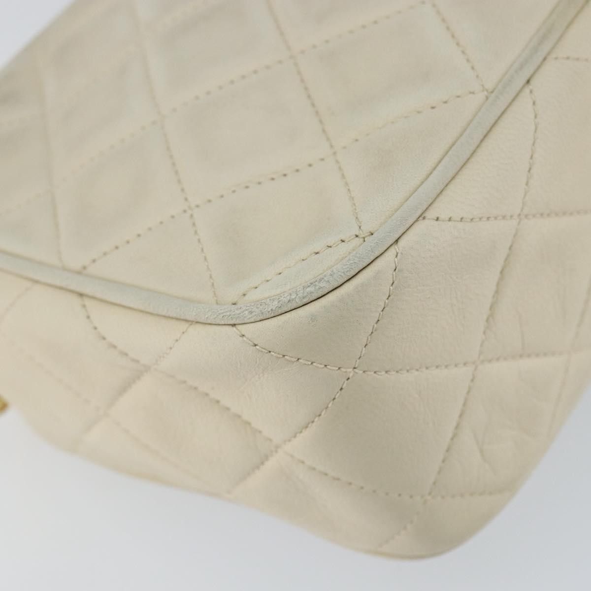 Chanel Chanel Vintage Front Pocket Camera Quilted Lambskin Size ONE SIZE - 12 Thumbnail