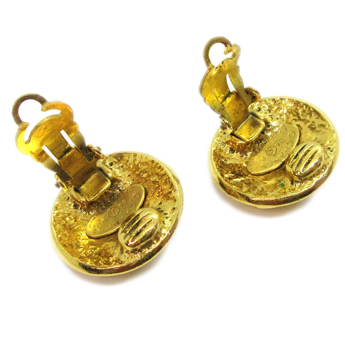 Chanel Chanel CC Button Clip-On Metal Size ONE SIZE - 2 Thumbnail