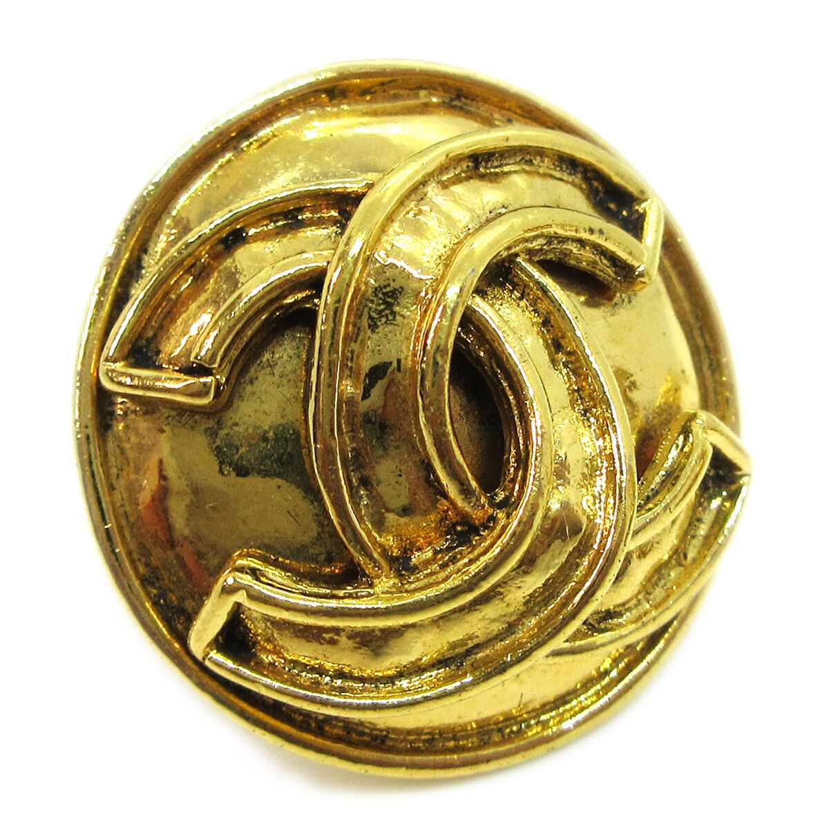 Chanel Chanel CC Button Clip-On Metal Size ONE SIZE - 5 Thumbnail