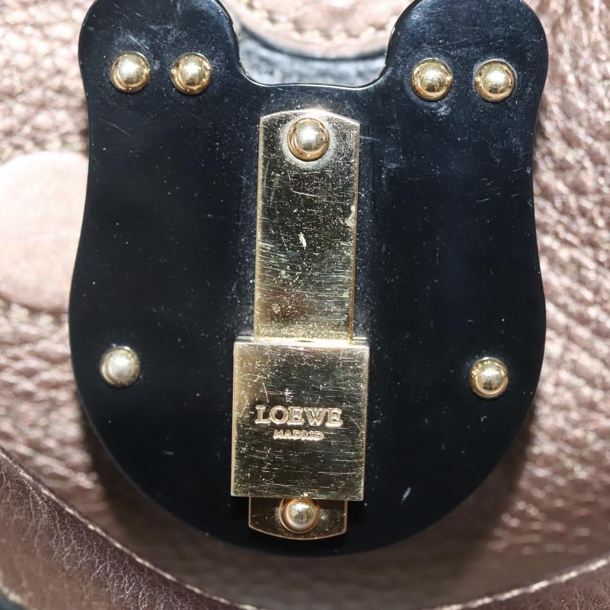 Loewe Loewe Vintage Handbag Leather Size ONE SIZE - 13 Thumbnail