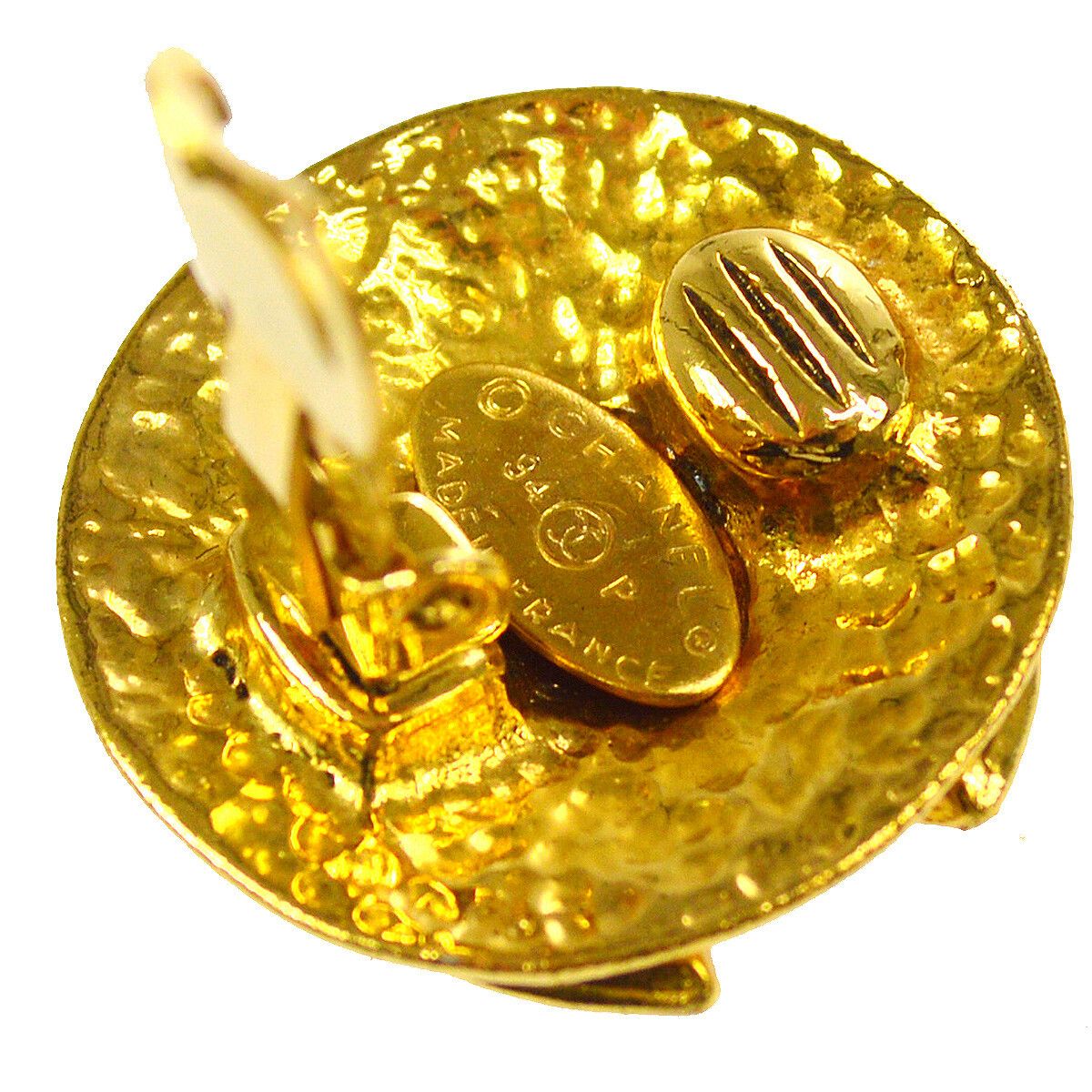 Chanel Chanel CC Button Clip-On Metal Size ONE SIZE - 4 Thumbnail