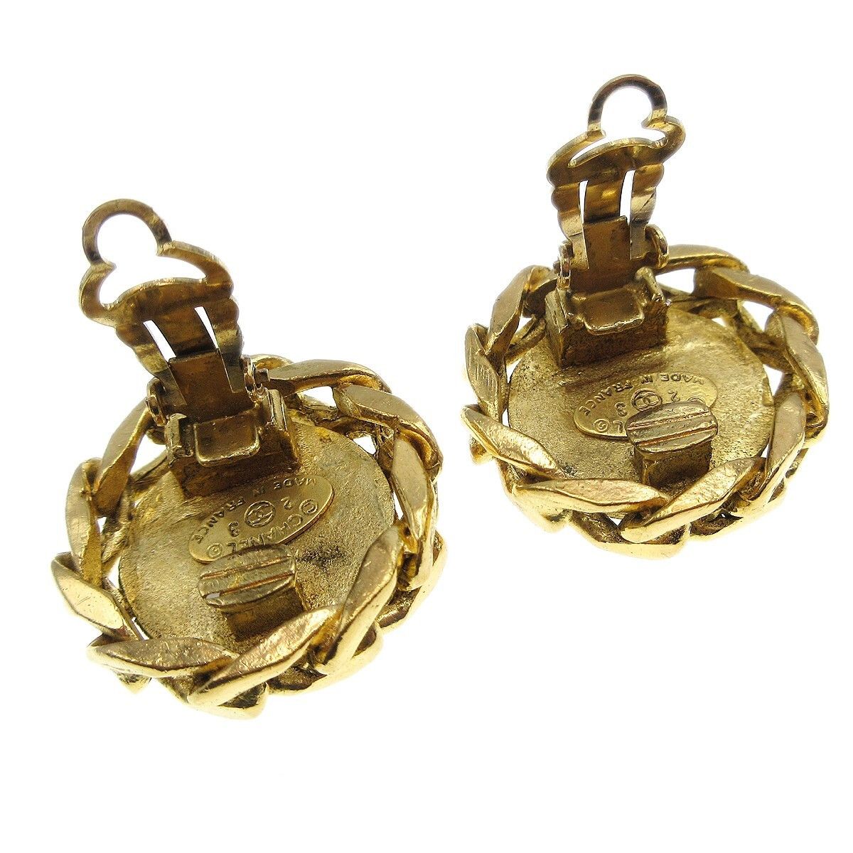 Chanel Chanel CC Button Clip-On Metal with Faux Pearl Size ONE SIZE - 2 Thumbnail