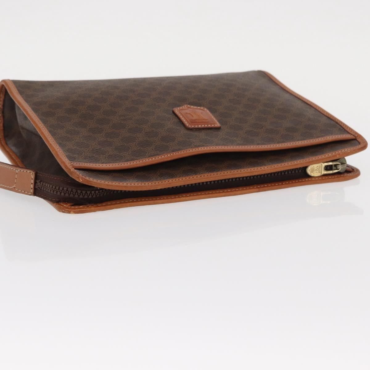 Celine Celine Macadam Pochette Canvas and Leather Size ONE SIZE - 12 Thumbnail