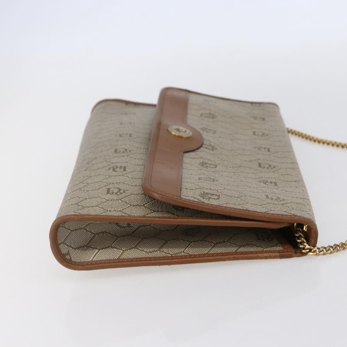 Dior Christian Dior Vintage Honeycomb chain Canvas Size ONE SIZE - 4 Thumbnail