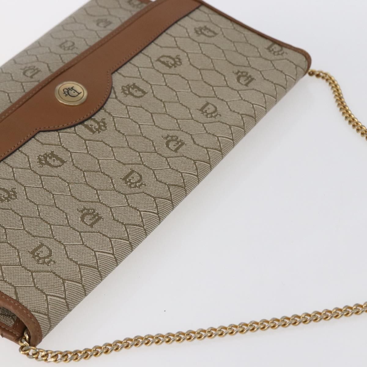 Dior Christian Dior Vintage Honeycomb chain Canvas Size ONE SIZE - 14 Thumbnail