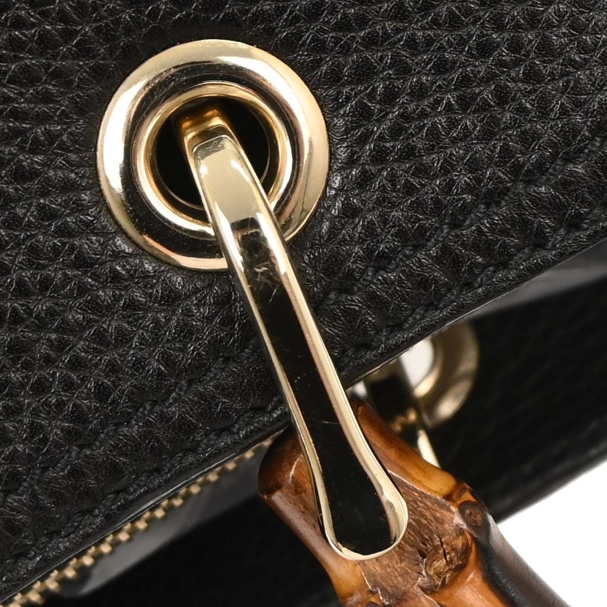 Gucci Gucci Bamboo Shopper Tote Leather Size ONE SIZE - 10 Thumbnail