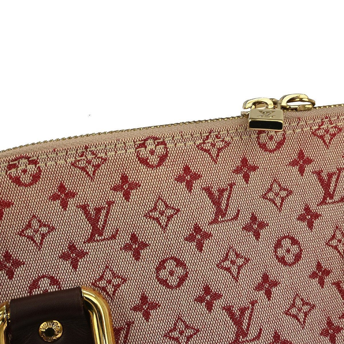 Louis Vuitton Louis Vuitton Alma Handbag Mini Lin Size ONE SIZE - 8 Thumbnail