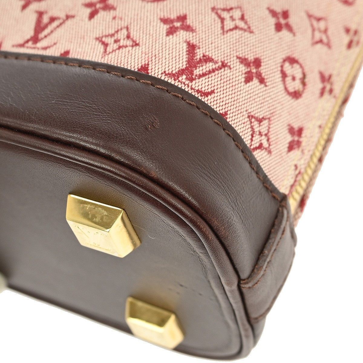 Louis Vuitton Louis Vuitton Alma Handbag Mini Lin Size ONE SIZE - 6 Thumbnail