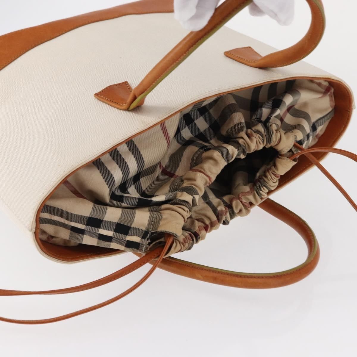 Burberry Burberry Vintage Handbag Canvas Size ONE SIZE - 14 Thumbnail