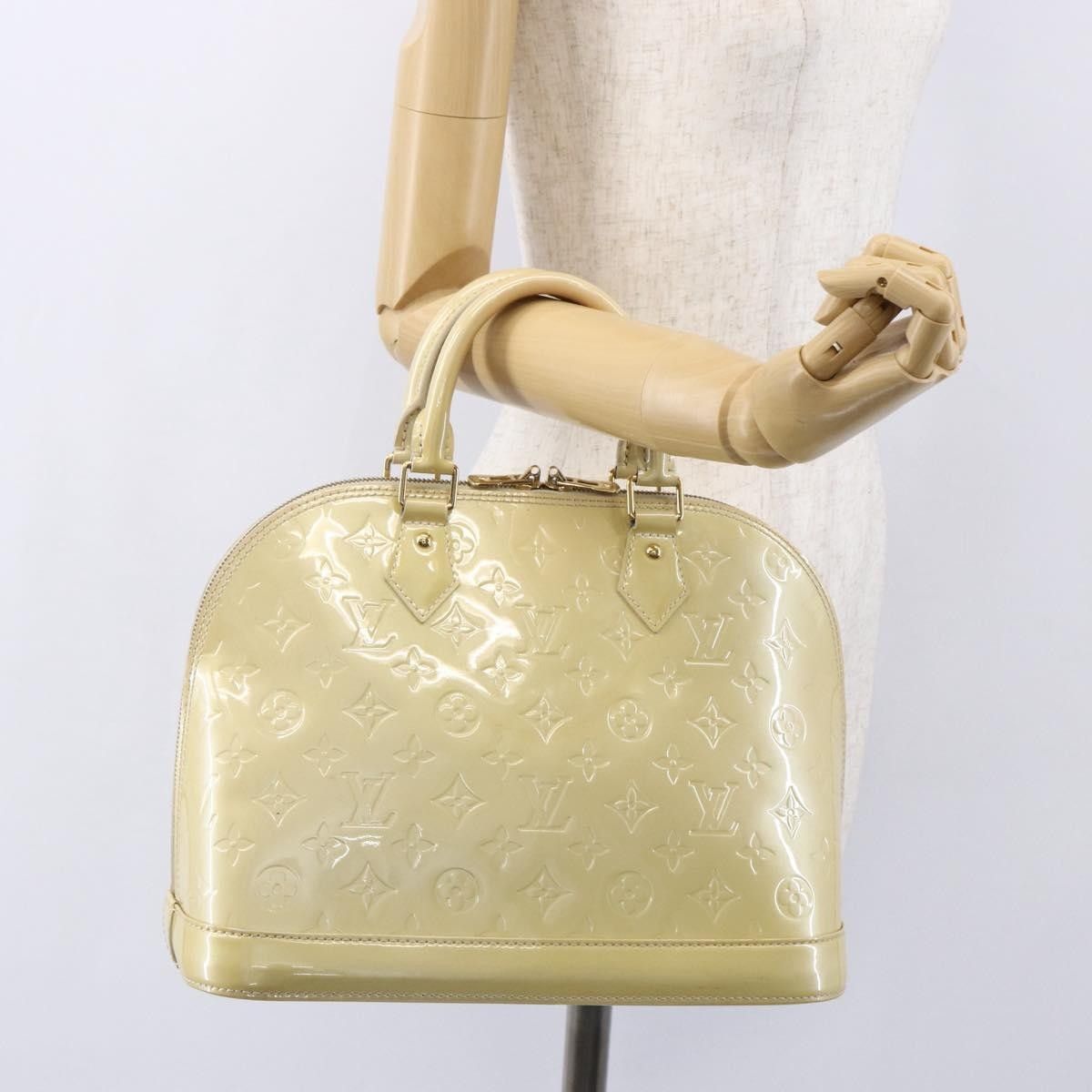 Louis Vuitton Louis Vuitton Alma Handbag Monogram Vernis Size ONE SIZE - 14 Thumbnail
