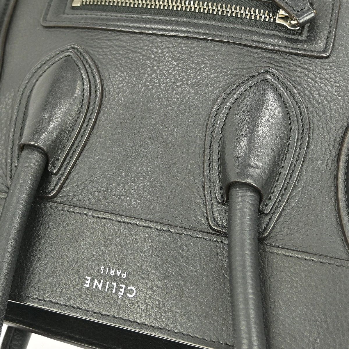 Celine Celine Luggage Bag Smooth Leather Size ONE SIZE - 7 Thumbnail