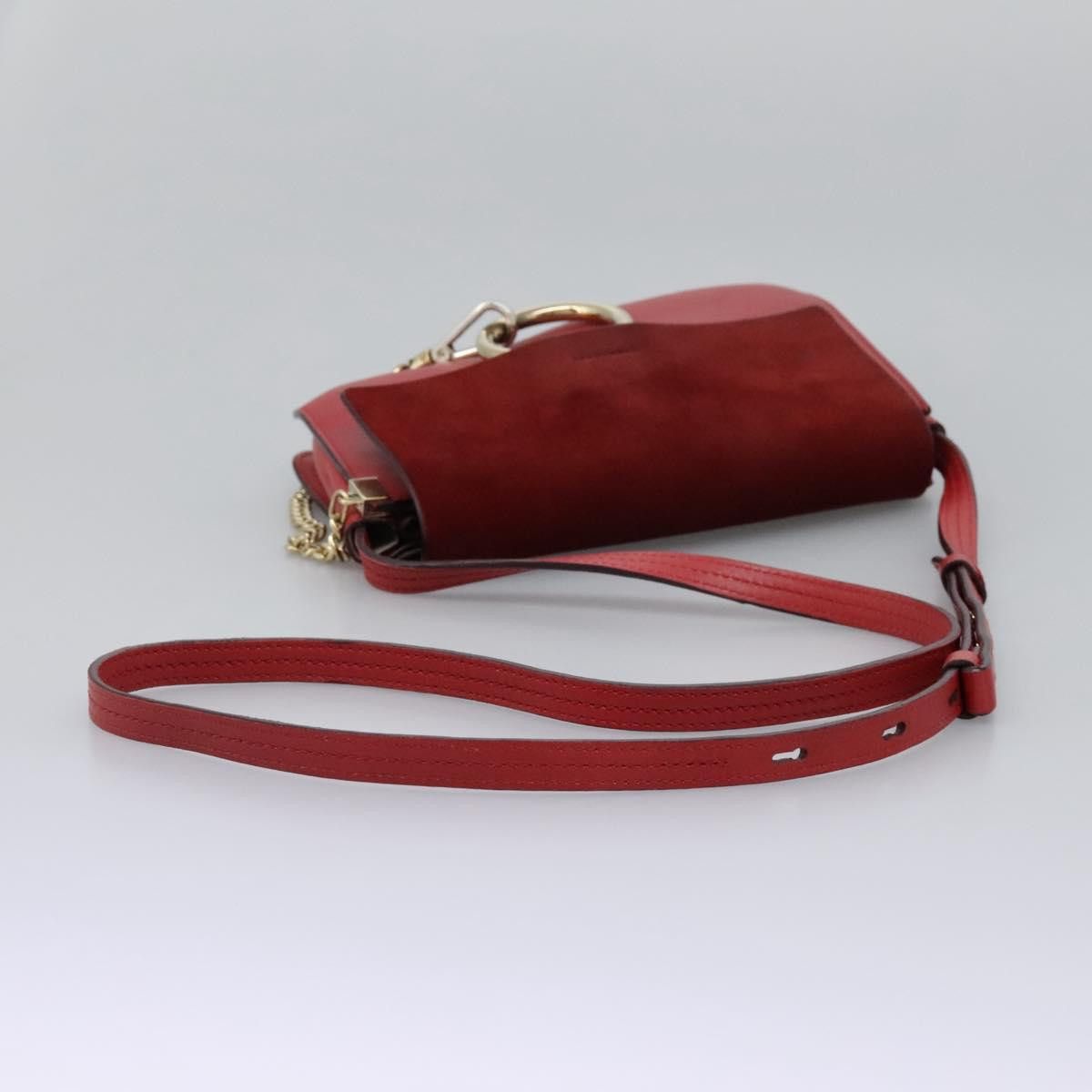 Chloe Chloe Faye Crossbody Leather and Suede Size ONE SIZE - 5 Thumbnail