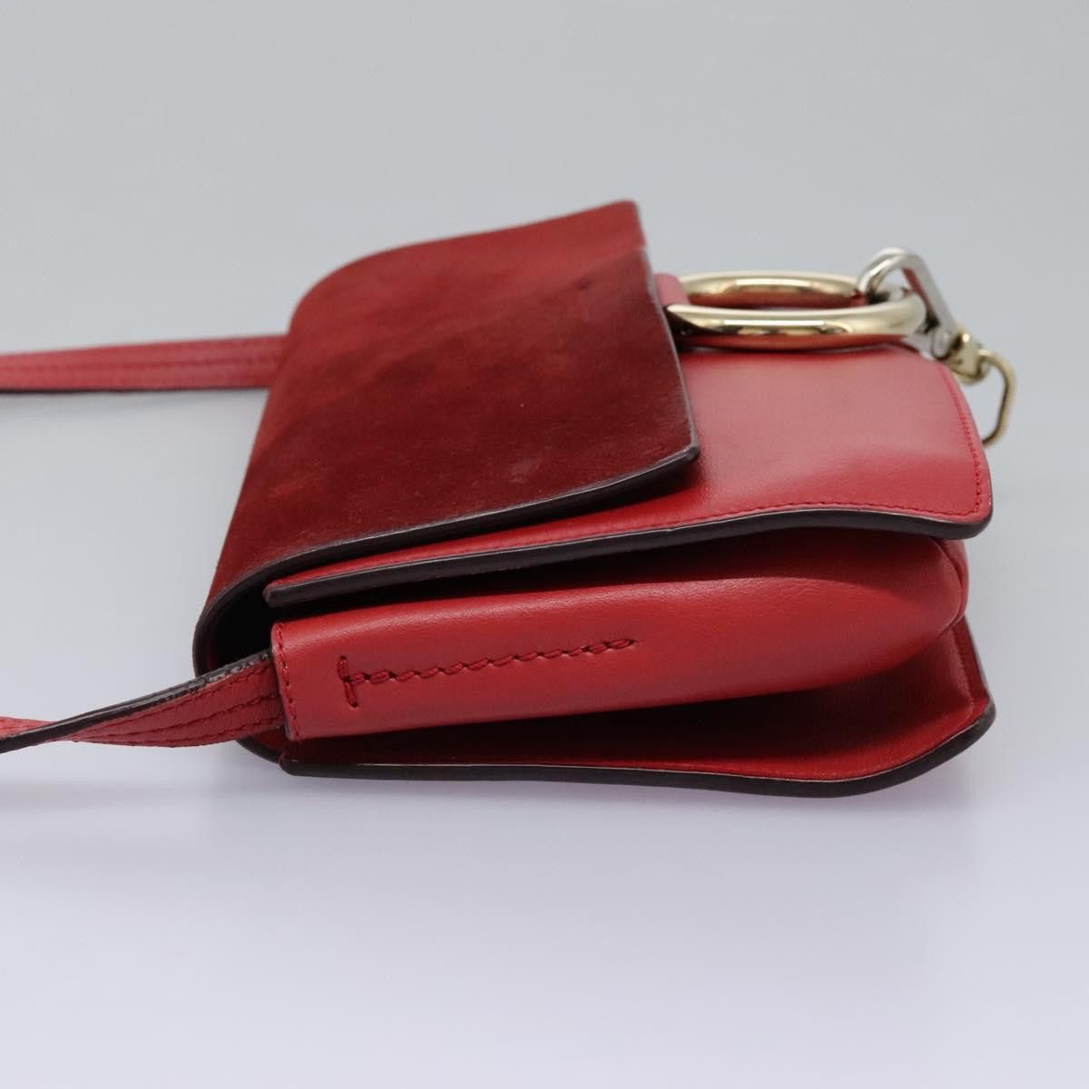 Chloe Chloe Faye Crossbody Leather and Suede Size ONE SIZE - 3 Thumbnail